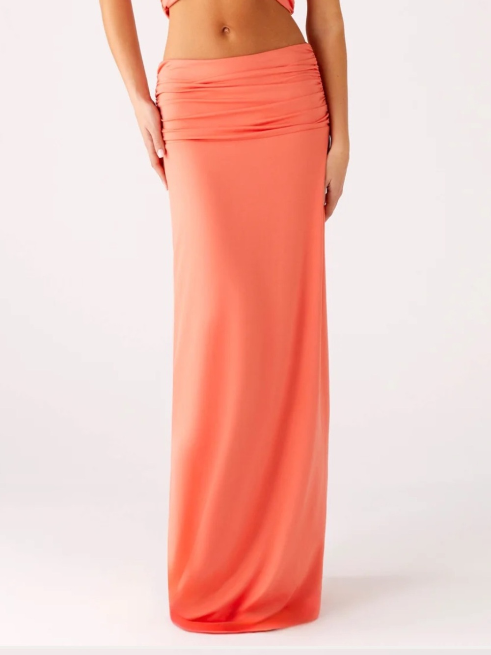 NWT Peppermayo Elisabetta Maxi Skirt Coral, US 2/XS